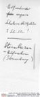 Etikett zuOxythyreus gibbus (Reuss, 1858) (NHMW-AFW-GEO-BACHMAYER-FOTO-1990-0041-2688)